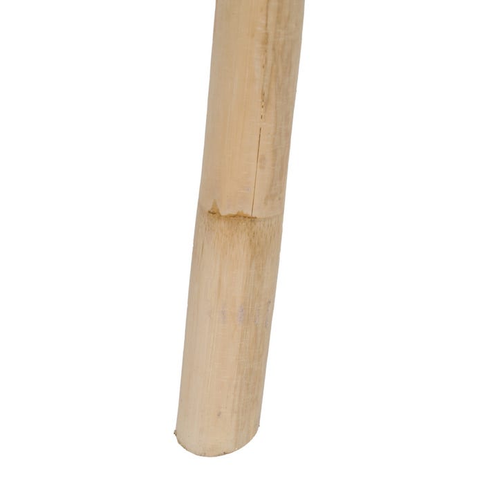 Mesa de sala de estar em rattan natural 75 x 75 x 76 cm