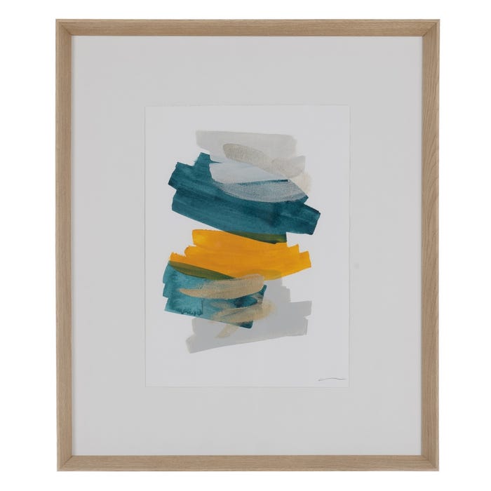 Pintura abstrata pintada à mão. 2 modelos.