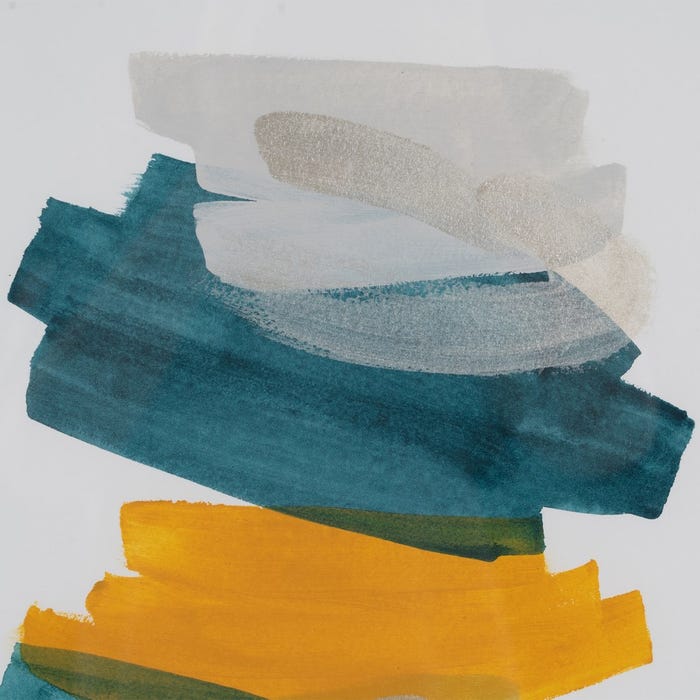 Pintura abstrata pintada à mão. 2 modelos.