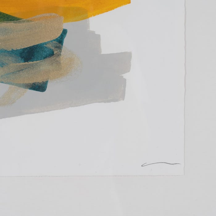 Pintura abstrata pintada à mão. 2 modelos.