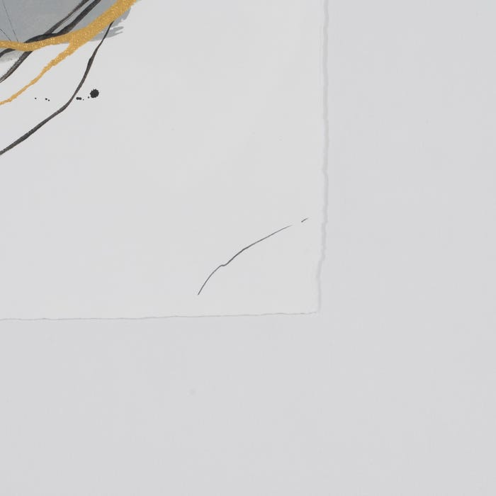 Cuadro abstracto pintado a mano. 2 modelos