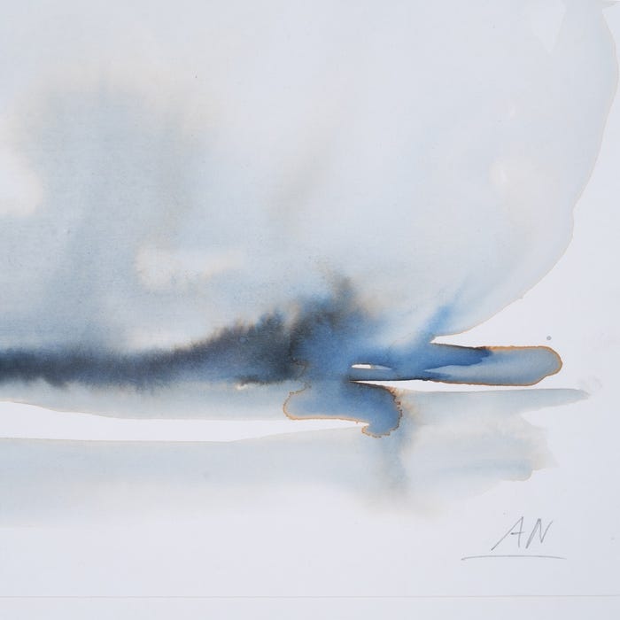 Pintura abstrata pintada à mão. 4 modelos.