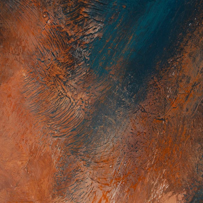 Abstract Painting 2/M Canvas Decoration 70 X 140 Cm
