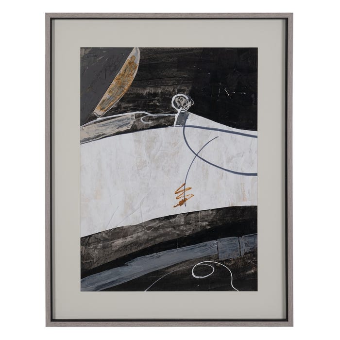 Pintura abstrata pintada à mão. 2 modelos.