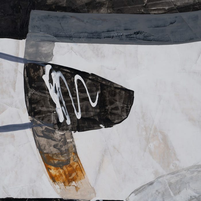 Pintura abstrata pintada à mão. 2 modelos.