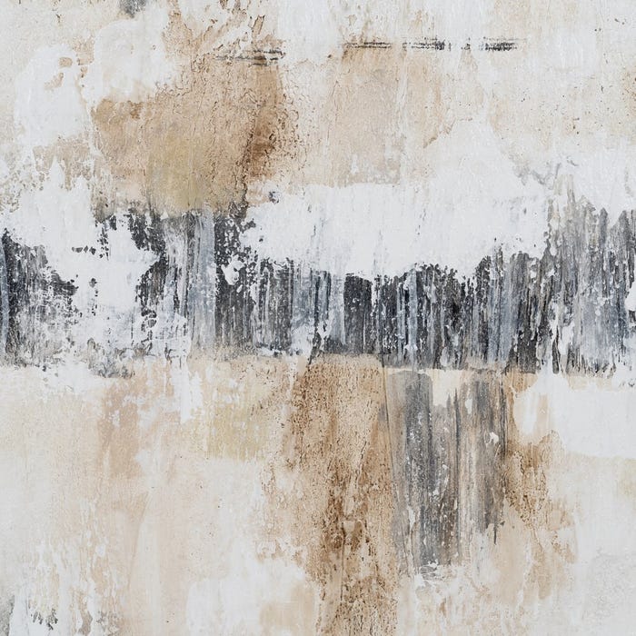 Pintura Abstracto 2/M Lienzo Decoración 60 X 120 Cm