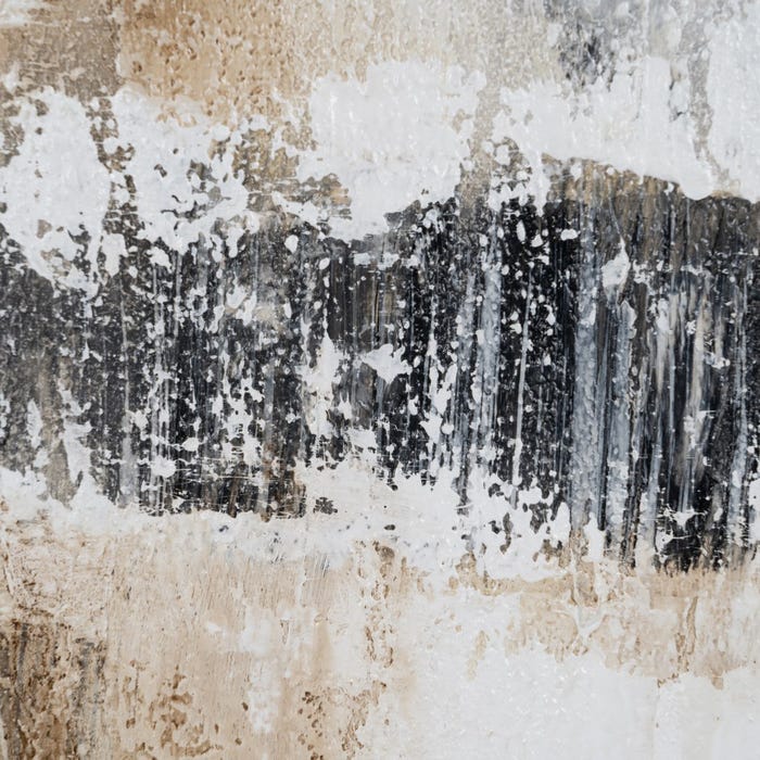 Pintura Abstracto 2/M Lienzo Decoración 60 X 120 Cm