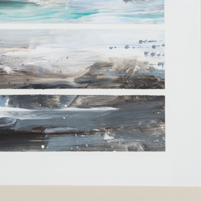 Pintura abstrata pintada à mão. 4 modelos.