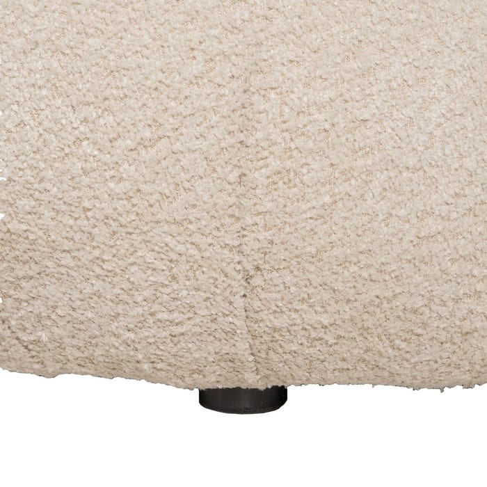 Sofá Beige Tejido Salón 149 X 76 X 77 Cm