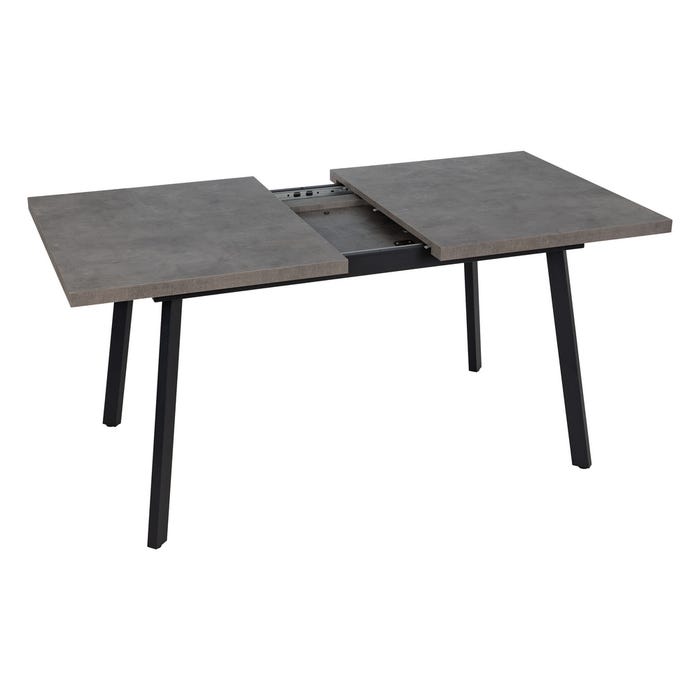 Mesa Extensible Gris Metal-Madera Pax 138 X 85 X 76 Cm