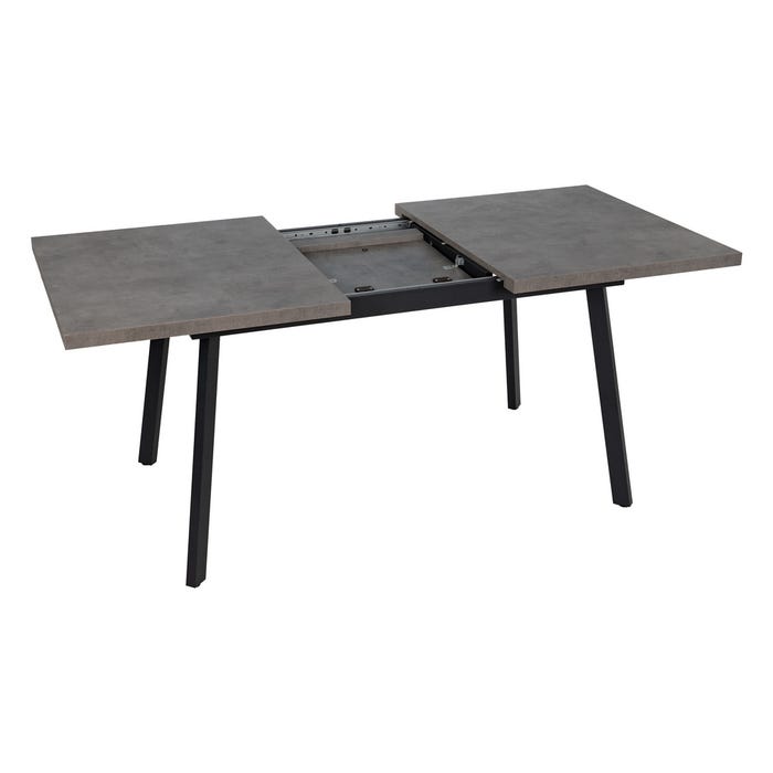 Mesa extensível Pax Gray Metal-Madeira 138 x 85 x 76 cm