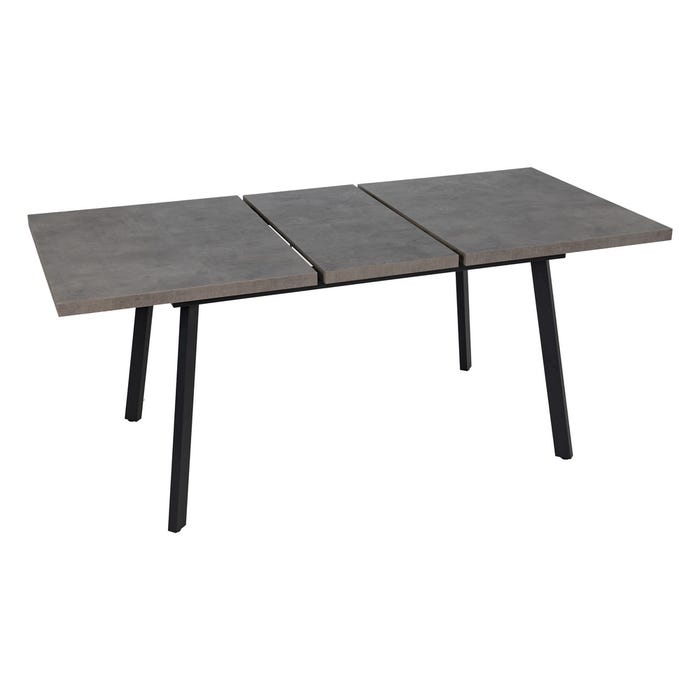 Mesa extensível Pax Gray Metal-Madeira 138 x 85 x 76 cm