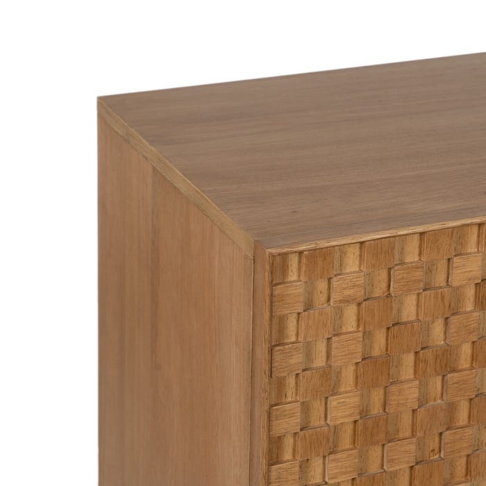 Aparador em madeira natural Dm 121,50 x 42,50 x 93,50 cm