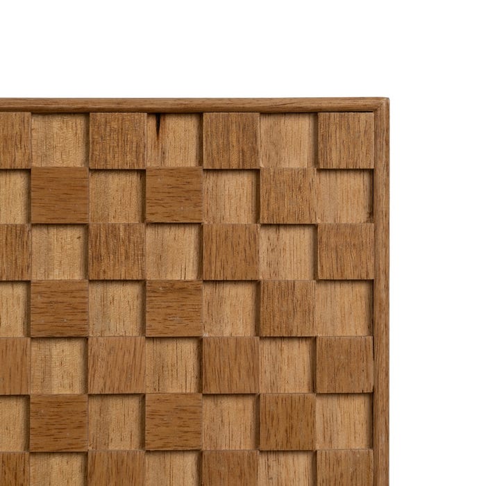 Aparador em madeira natural Dm 121,50 x 42,50 x 93,50 cm