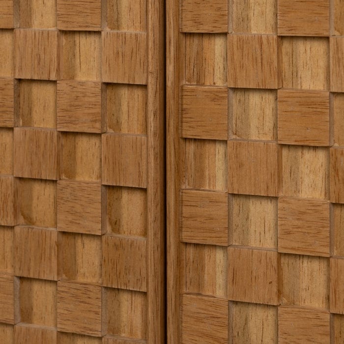 Aparador em madeira natural Dm 121,50 x 42,50 x 93,50 cm