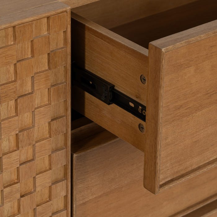 Aparador Natural Dm-Madera 160 X 42,50 X 79 Cm
