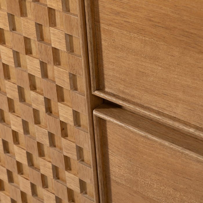 Aparador Natural Dm-Madera 160 X 42,50 X 79 Cm