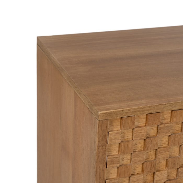 Natural DM-Wood TV Cabinet 148 x 40 x 60.50 cm
