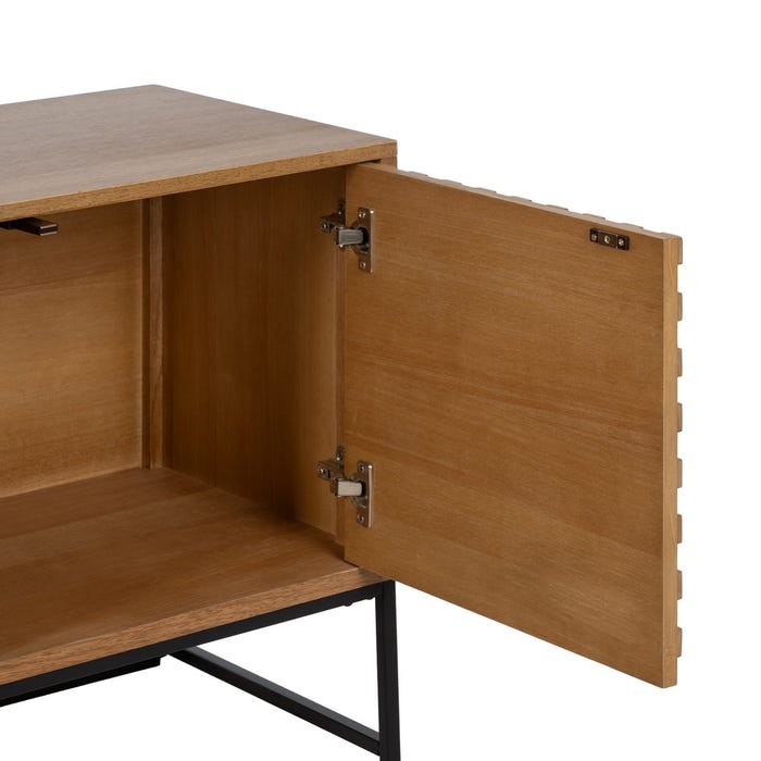 Natural DM-Wood TV Cabinet 148 x 40 x 60.50 cm
