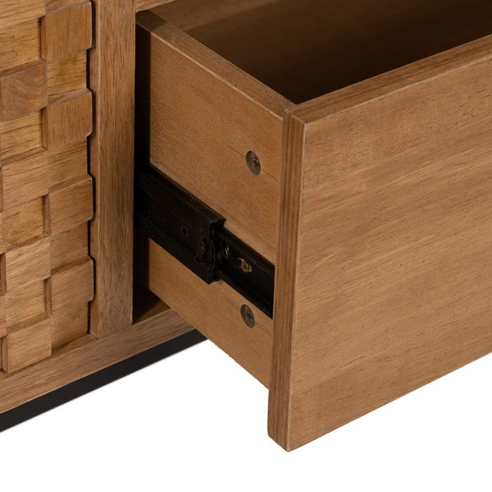 Natural DM-Wood TV Cabinet 148 x 40 x 60.50 cm
