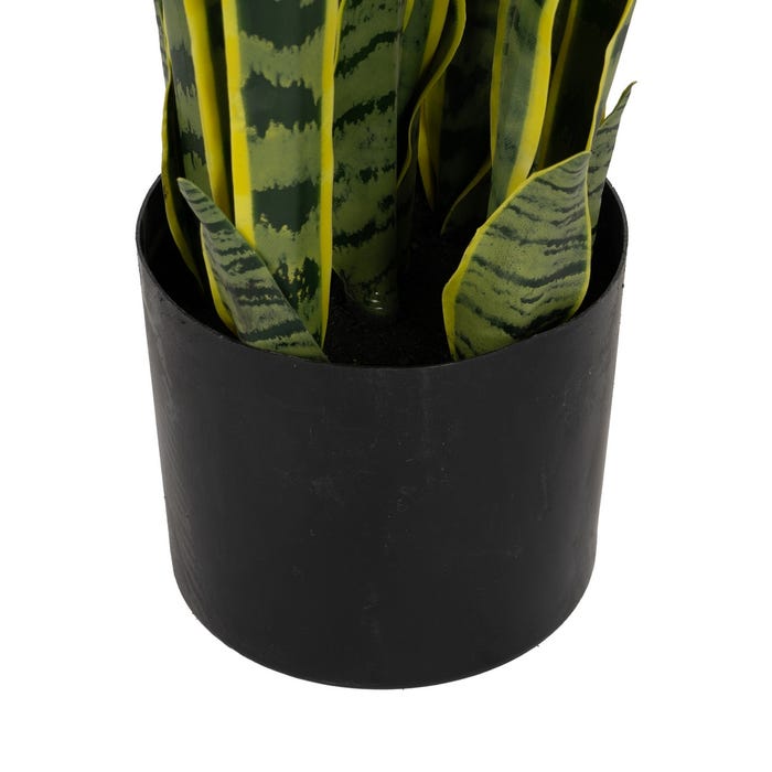 Dracaena Plant Green-Yellow Rubber 20 X 20 X 115 Cm