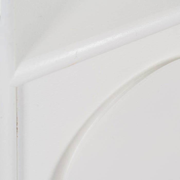 White DM-Wood Bookcase 80 X 40 X 175 Cm
