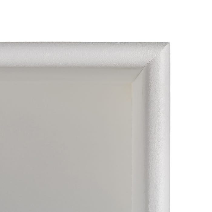 White DM-Wood Bookcase 80 X 40 X 175 Cm