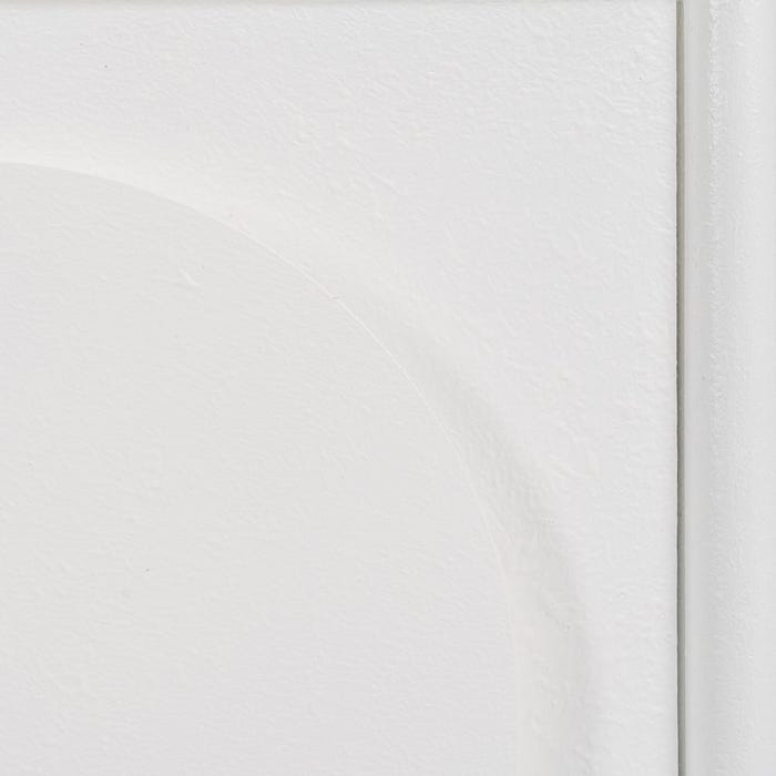White DM-Wood Bookcase 80 X 40 X 175 Cm