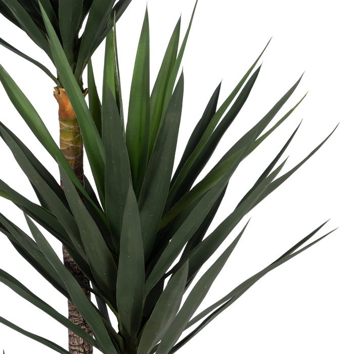 Planta de Yucca Verde Polietileno Jardim 250 Cm
