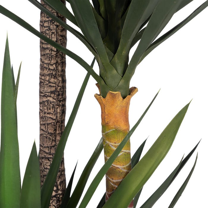 Planta de Yucca Verde Polietileno Jardim 250 Cm