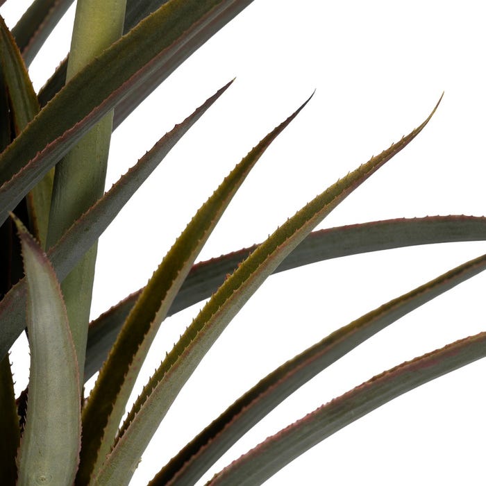 Planta de Abacaxi Verde-Branco Polietileno 100 cm