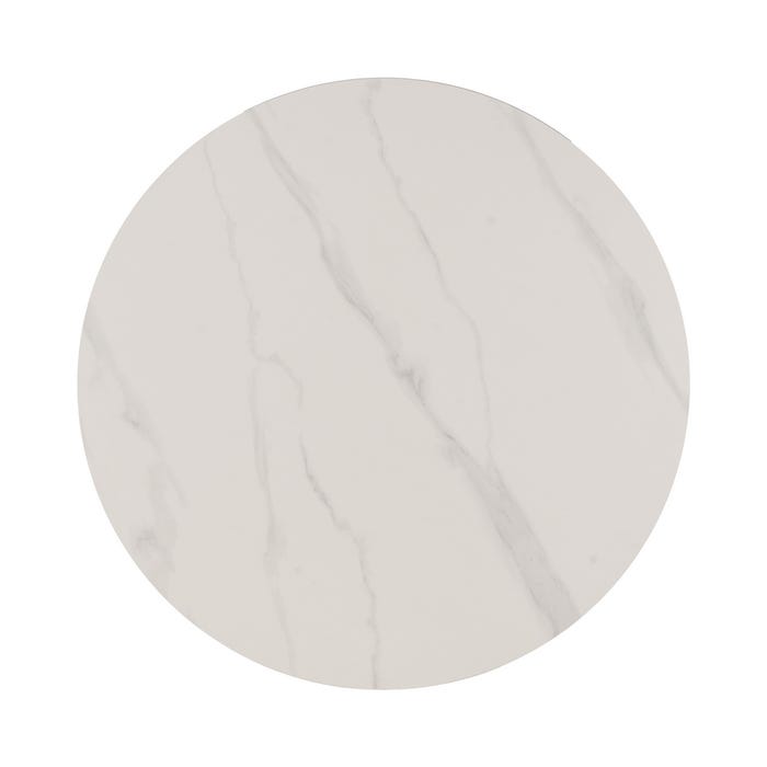 Mesa de Centro Branco-Natural 80 X 80 X 45 Cm