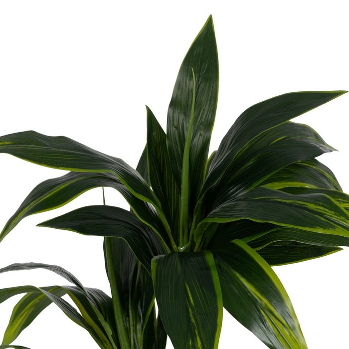 Planta de jardim em PVC verde Dracaena 140 cm