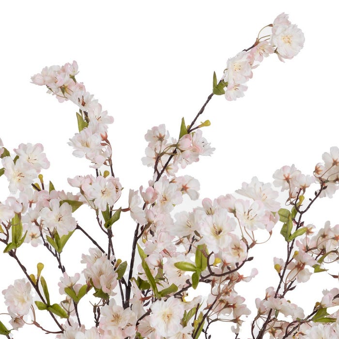 Jardim de tecido PVC Cerejeira Branca 140 cm