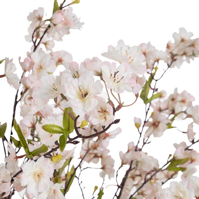 Jardim de tecido PVC Cerejeira Branca 140 cm