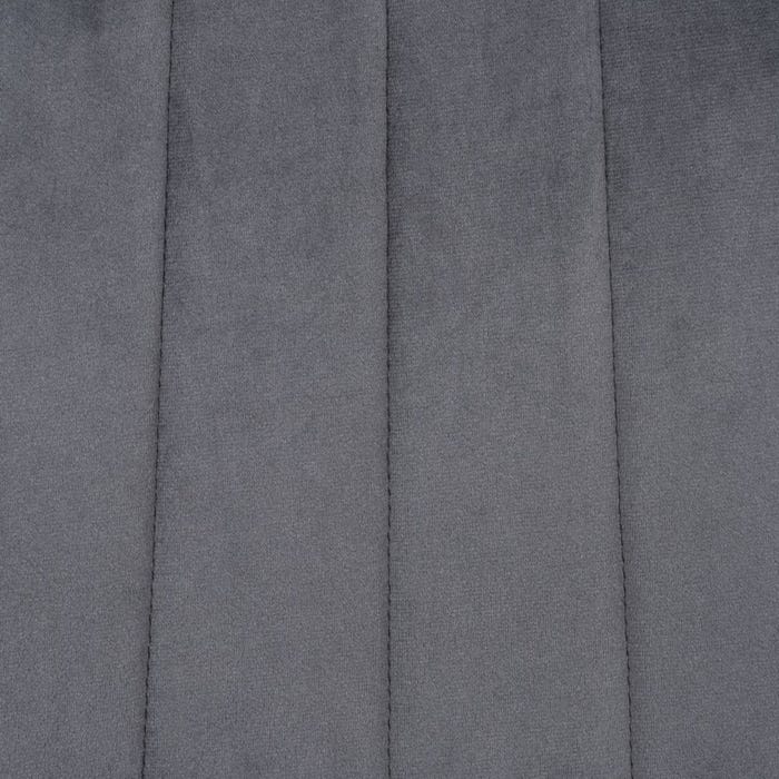 Silla Gris Terciopelo Contract 45 X 51 X 88,50 Cm