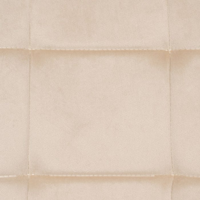 Silla Beige Terciopelo Contract 45 X 51 X 88,50 Cm