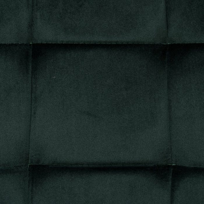 Dark Green Velvet Contract Chair 45 X 51 X 88.50 Cm