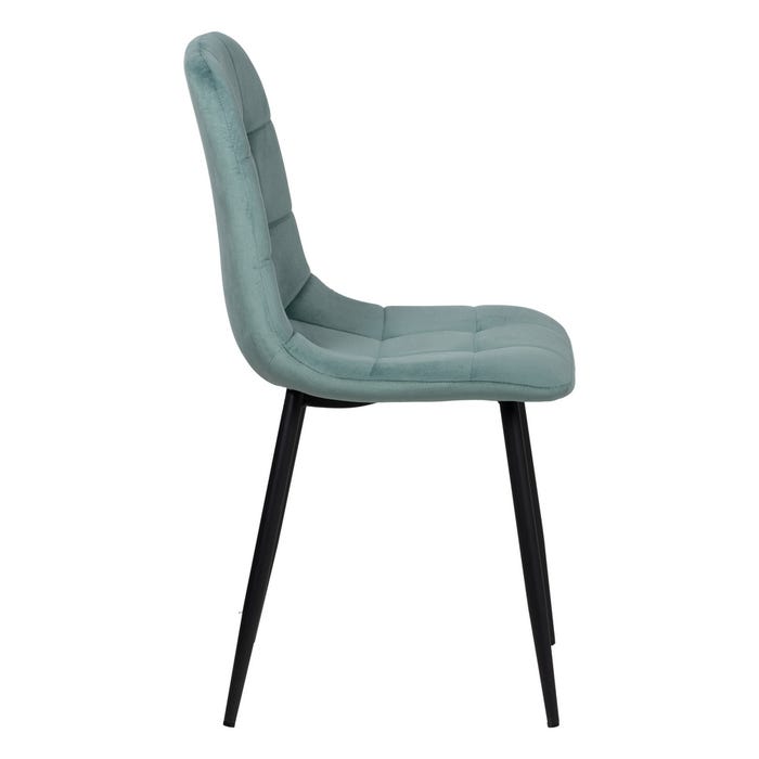 Silla Aguamarina Terciopelo Contract 45 X 51 X 88,50 Cm