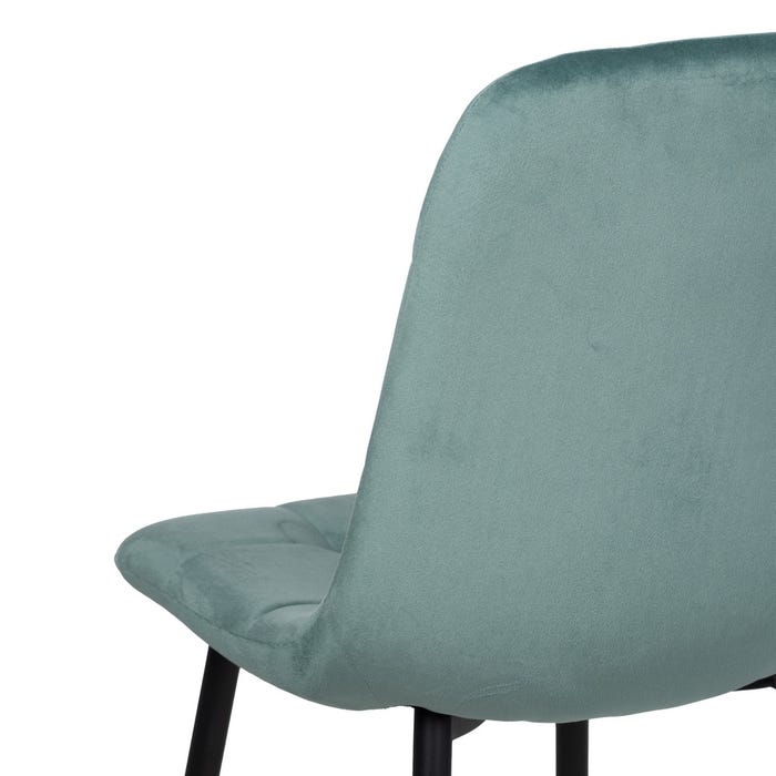 Silla Aguamarina Terciopelo Contract 45 X 51 X 88,50 Cm