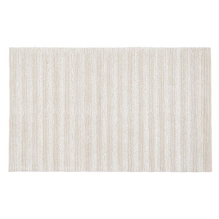 Tapete decorativo de tecido creme 250 x 350 cm