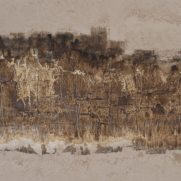 Abstract Painting Picture Ayous Wood 150 X 4 X 60 Cm