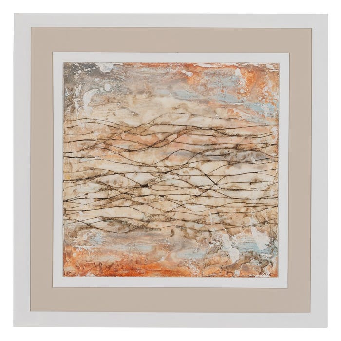 Picture Painting 2/M Wood Decoration 60 X 4 X 60 Cm