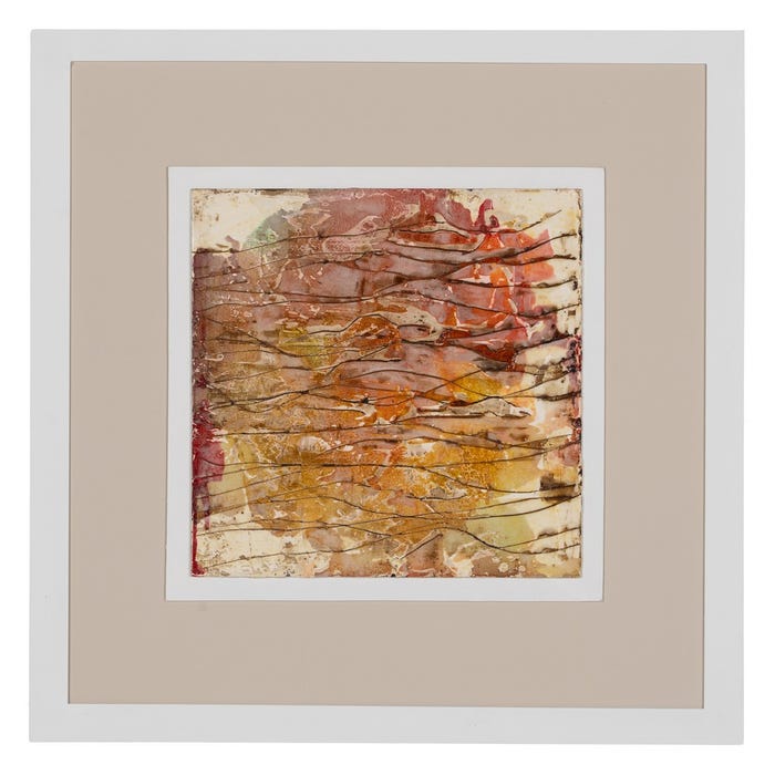 Picture Painting 2/M Wood Decoration 60 X 4 X 60 Cm
