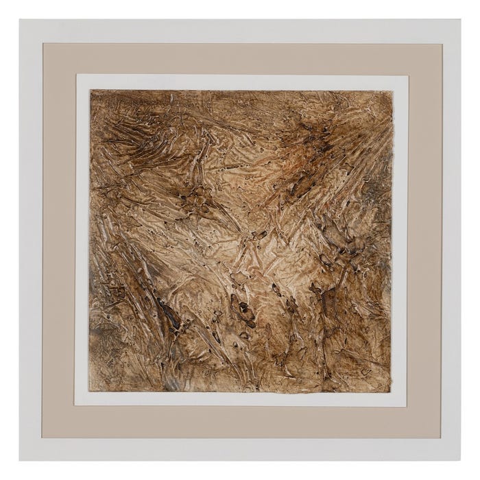 Painting Picture 2/M Brown Wood 60 X 4 X 60 Cm
