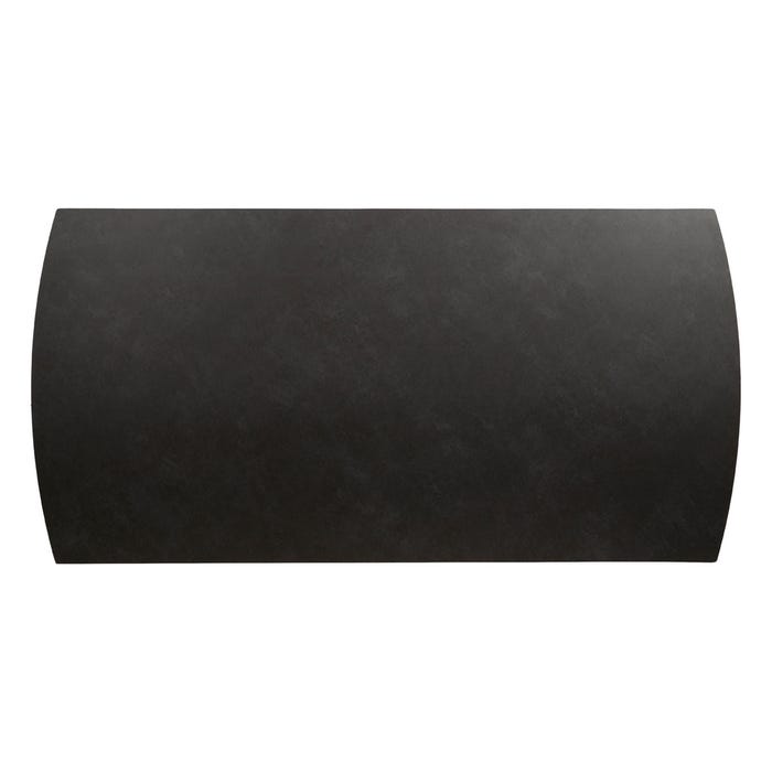 Mesa extensível cinza escuro 180 x 90 x 76 cm