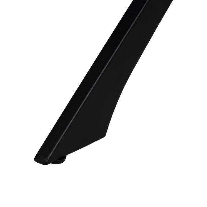 Mesa extensível cinza escuro 180 x 90 x 76 cm