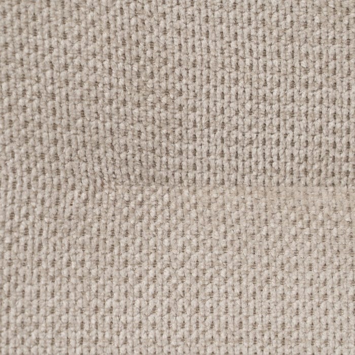 Beige Swivel Fabric-Metal Chair 62 X 65 X 82 Cm