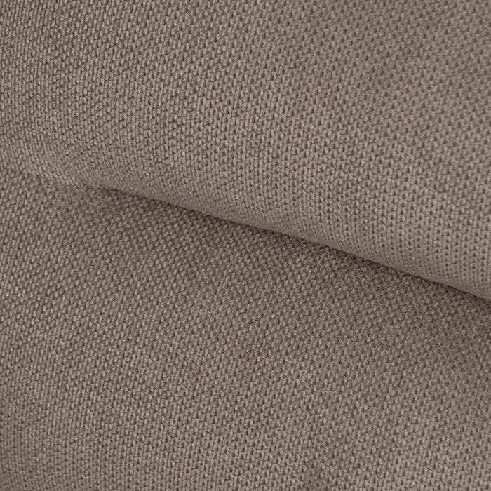 Taupe Fabric-Metal Armchair 69 X 72 X 79 Cm