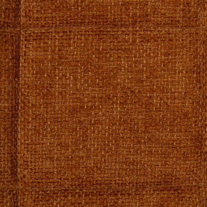 Brown Fabric-Metal Contract Chair 44 X 42 X 89 Cm